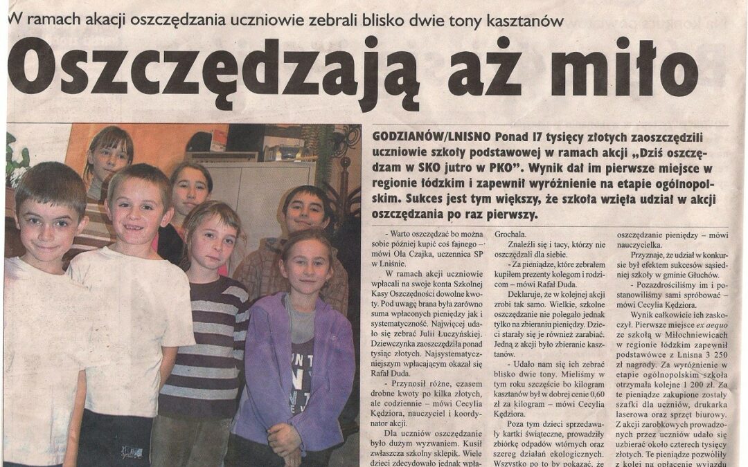 Oszczędzają aż miło