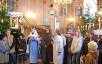 Wystawiamy jasełka w kościele