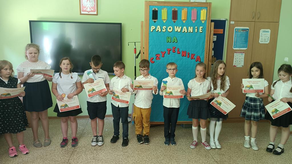 Pasowanie na czytelnika