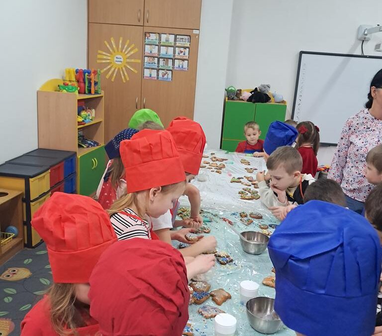 Warsztaty piernikowe w Przedszkolu